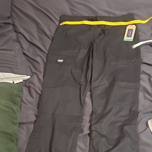 Cherokee Black Scrub Pants Size Large Nwt - Picture 1 of 3